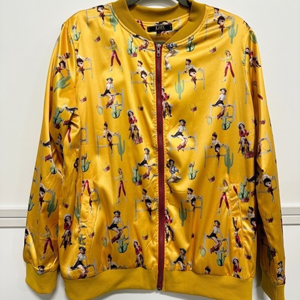 Retro Cowgirl Bomber Jacket: Vintage Vibes, Modern Cool